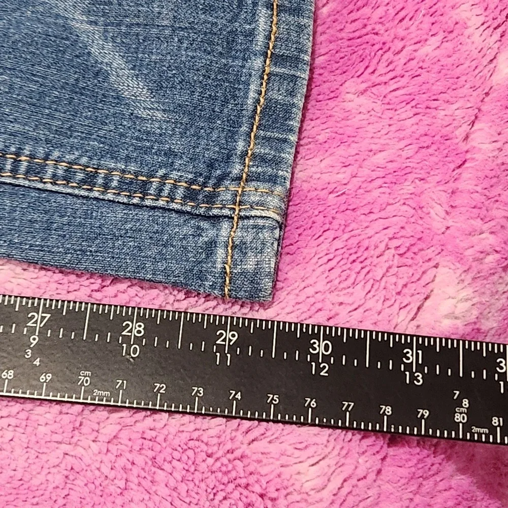 Indigo Rein Jeans Women's Size 1 Ultra‎ Low Rise Skinny Blue Embroidered Pocket